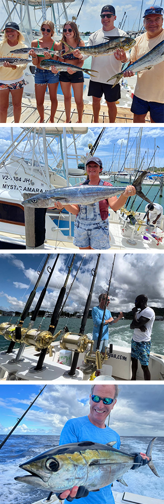 Mystic Amara, deep sea and private fishing charters in Antigua